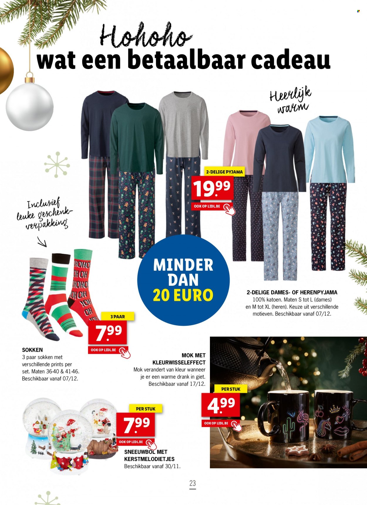 Catalogue Lidl. Page 23.