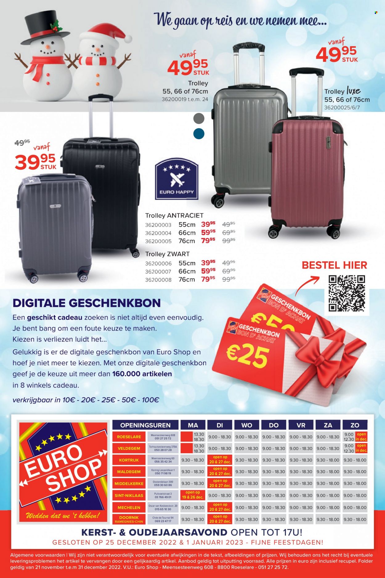 Euro Shop-aanbieding  - 21.11.2022 - 31.12.2022. Pagina 28.