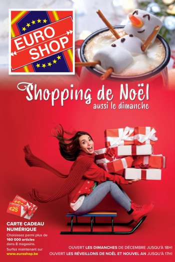 Euro Shop-aanbieding - 21.11.2022 - 31.12.2022.
