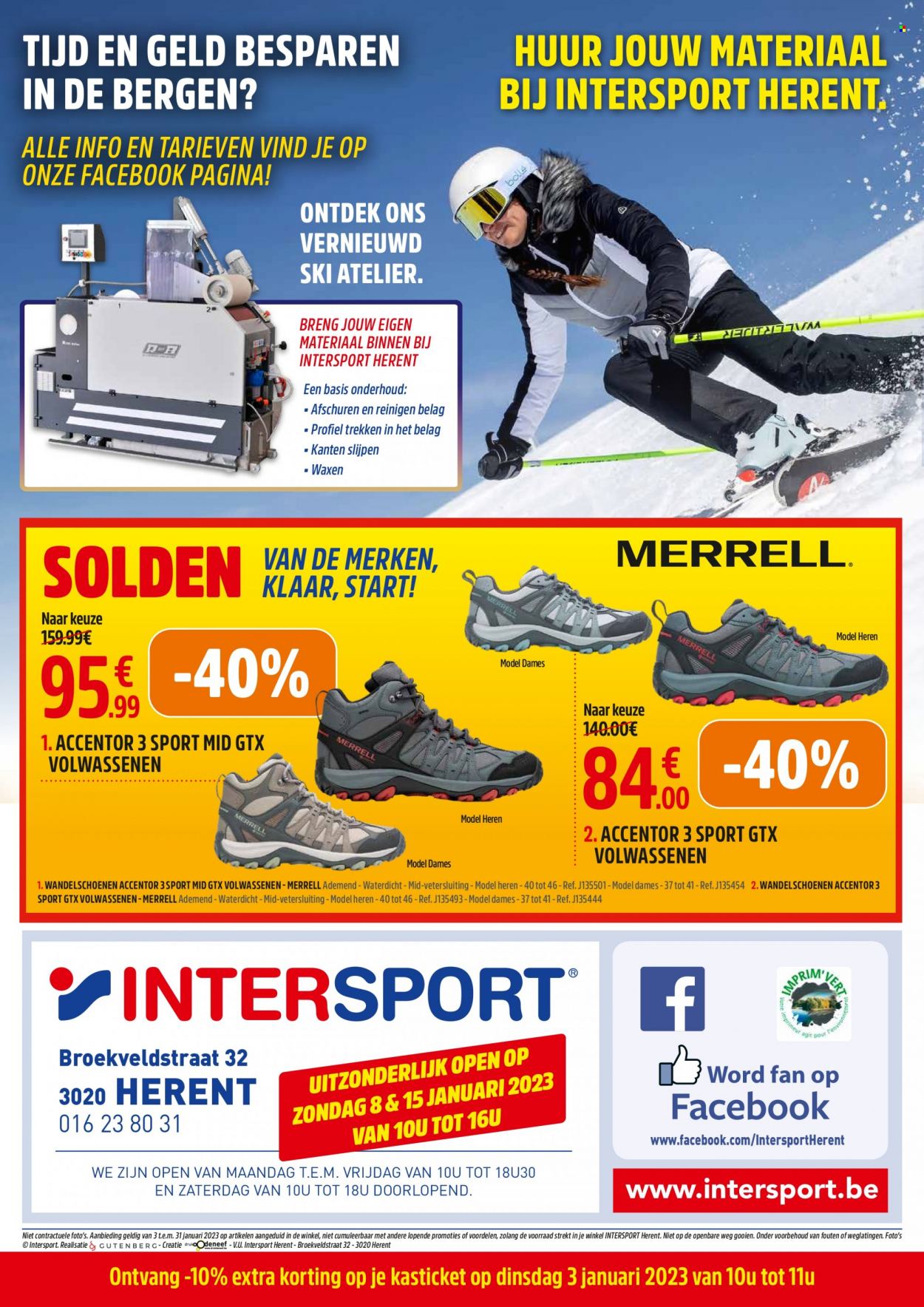 Catalogue Intersport - 3.1.2023 - 31.1.2023. Page 4.