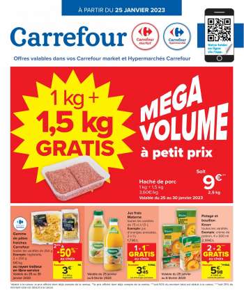 Carrefour-aanbieding - 25/01/2023 - 06/02/2023.