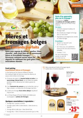 Colruyt - Bières et fromages belges