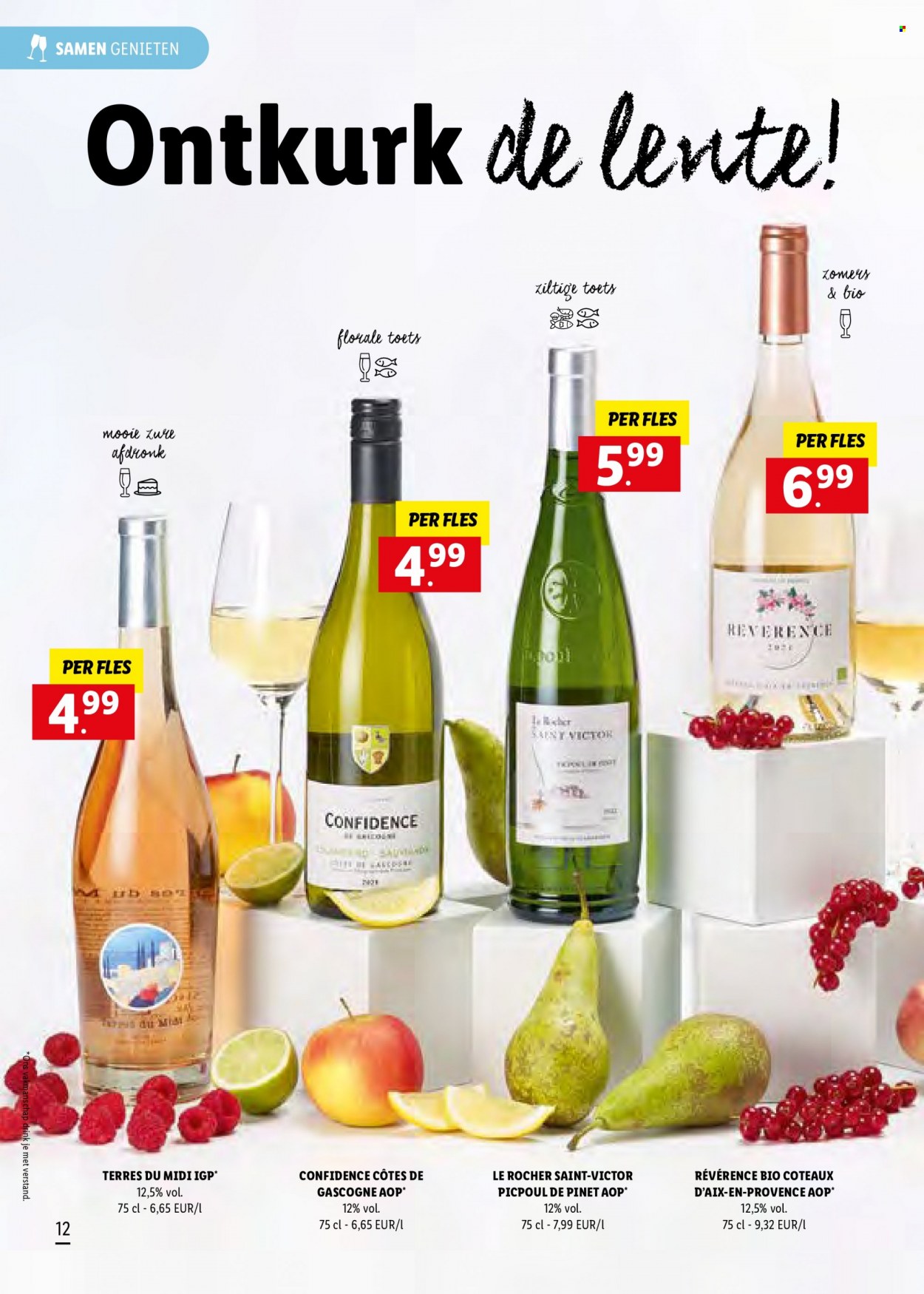 Catalogue Lidl. Page 12.