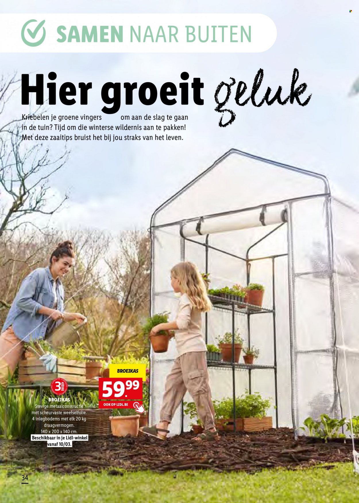 Catalogue Lidl. Page 34.