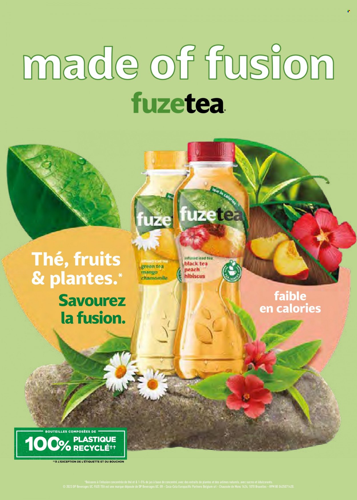 Lidl-aanbieding -  producten in de aanbieding - Coca-cola, tea, fuzetea. Pagina 2.