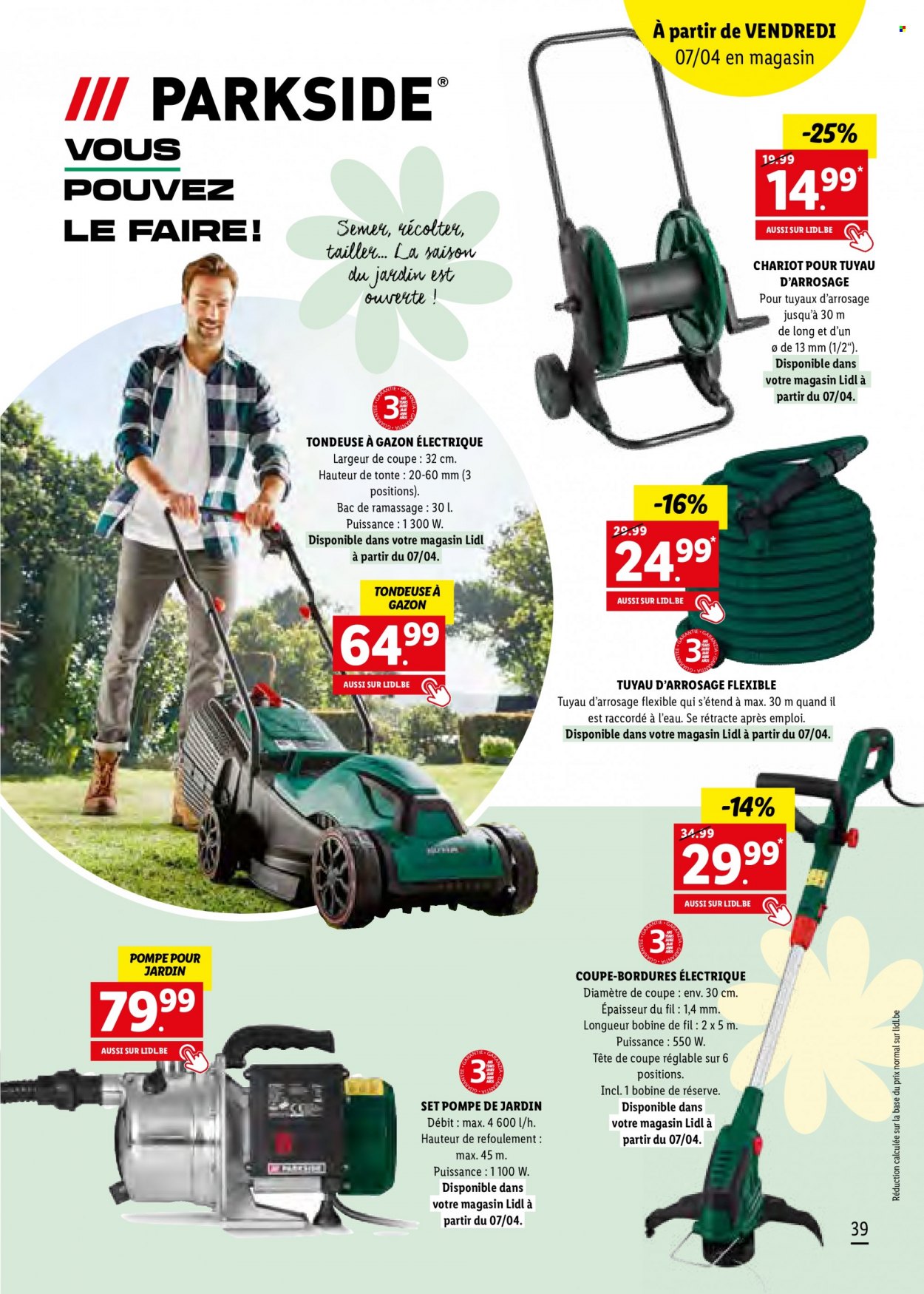 Catalogue Lidl. Page 39.