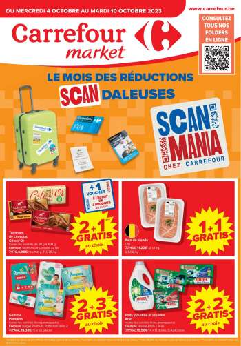 Carrefour market Schaerbeek folders