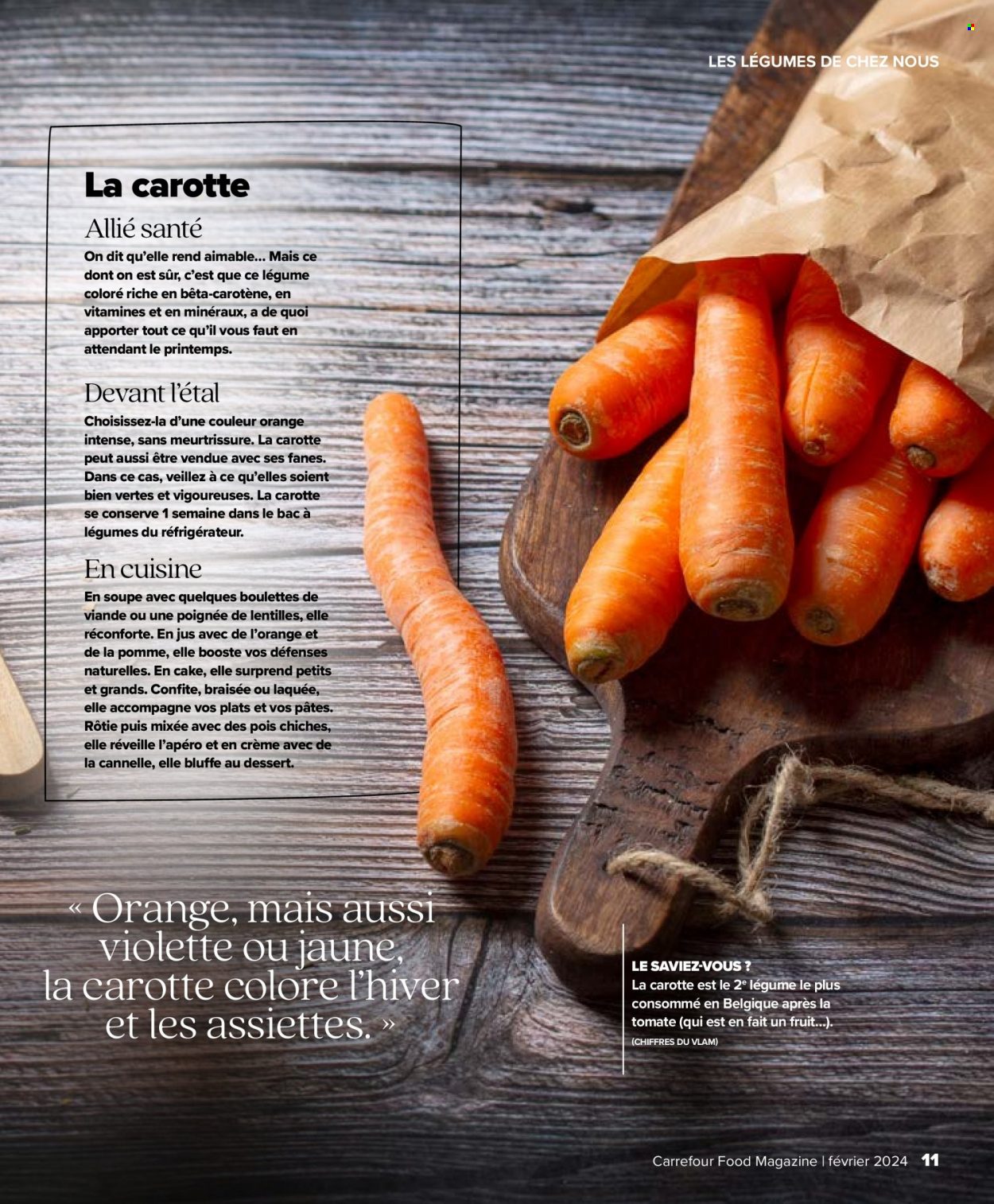 thumbnail - Carrefour-aanbieding - 29/01/2024 - 20/03/2024 -  producten in de aanbieding - taart, maïs, nagerecht. Pagina 11.