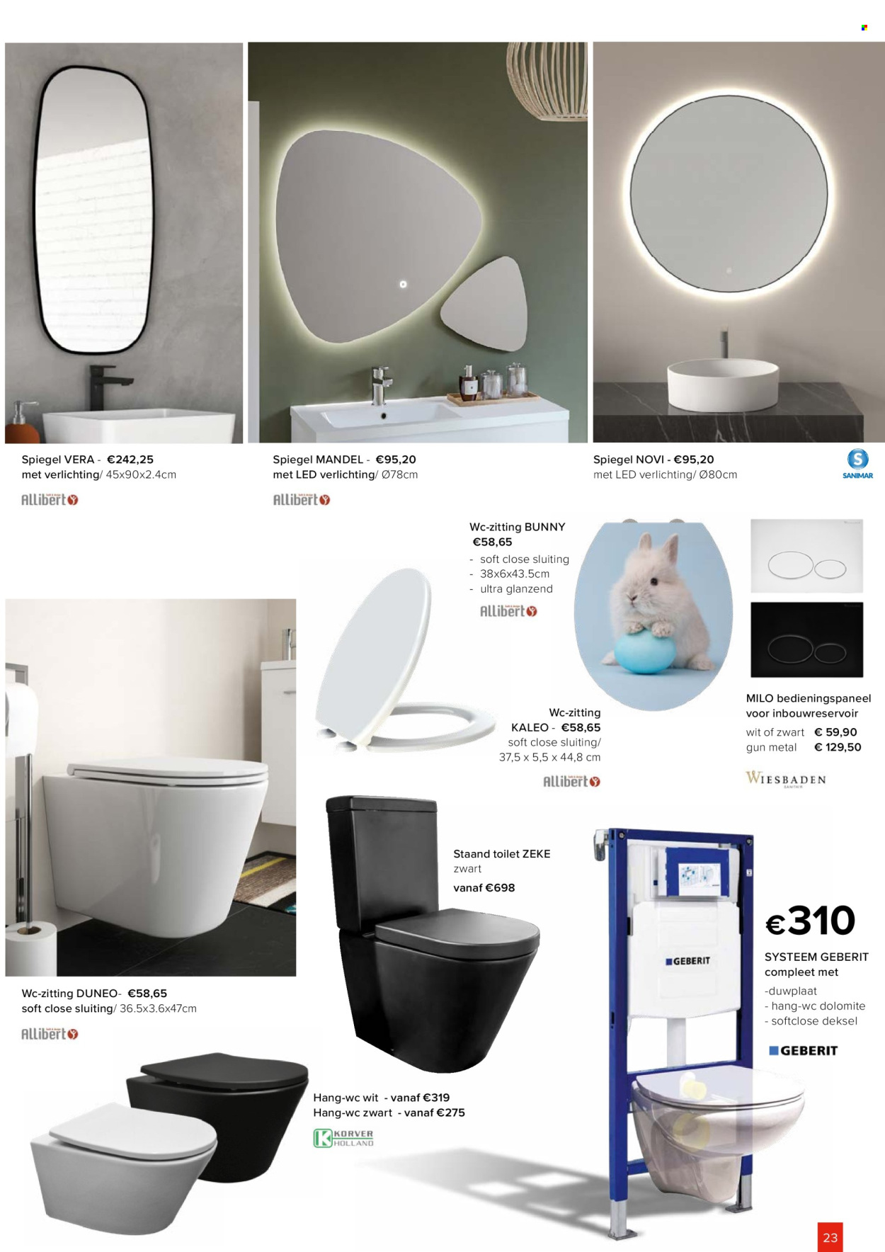 thumbnail - Euro Shop-aanbieding -  producten in de aanbieding - spiegel, LED verlichting, led lamp. Pagina 23.