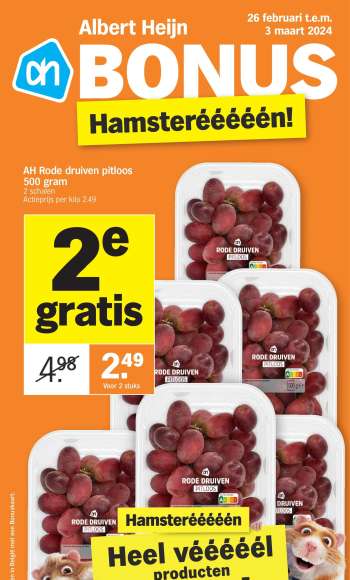 thumbnail - Albert Heijn folder - Hamsterééééén!