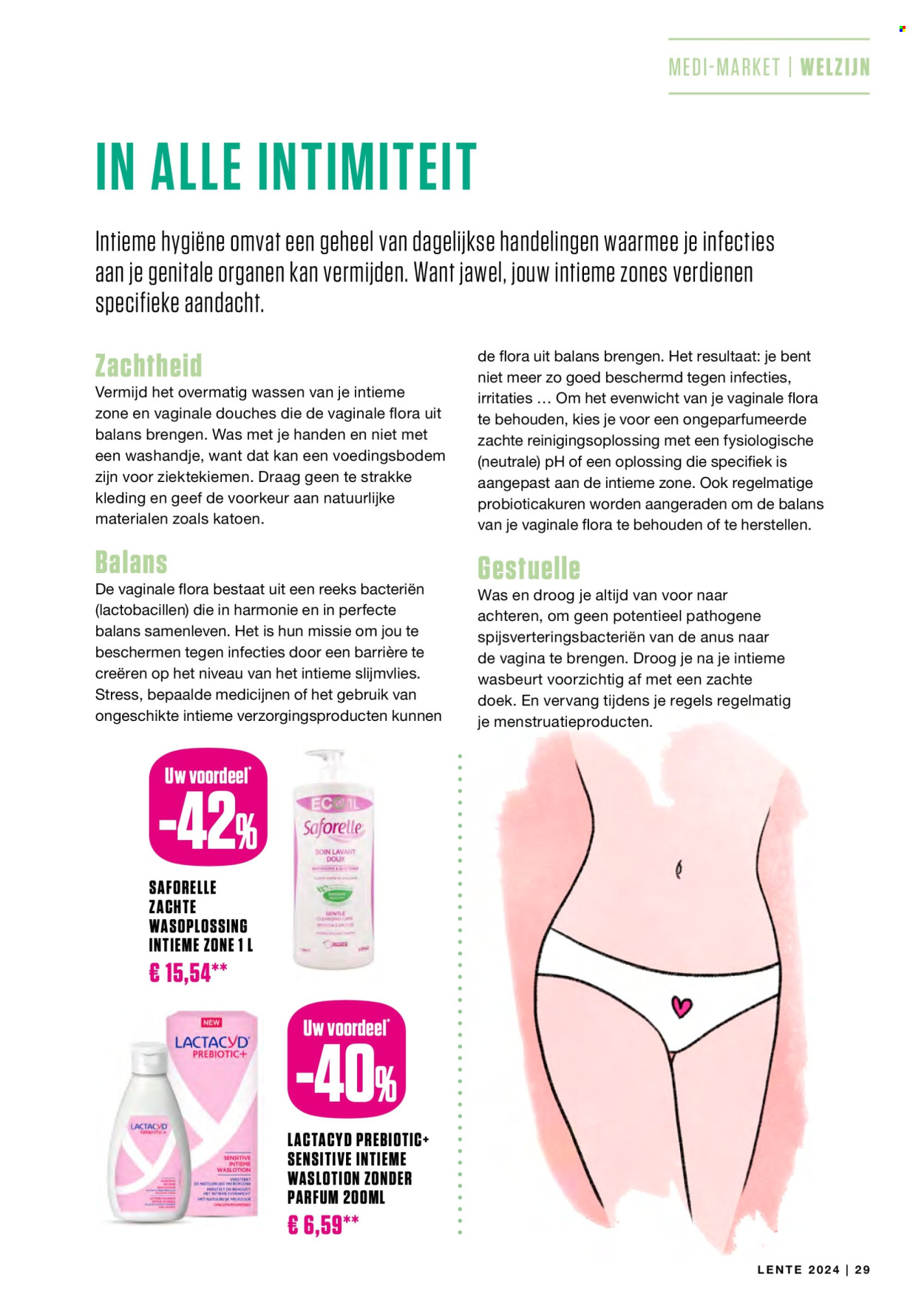 thumbnail - Medi-Market-aanbieding -  producten in de aanbieding - Lactacyd, bodylotion. Pagina 29.