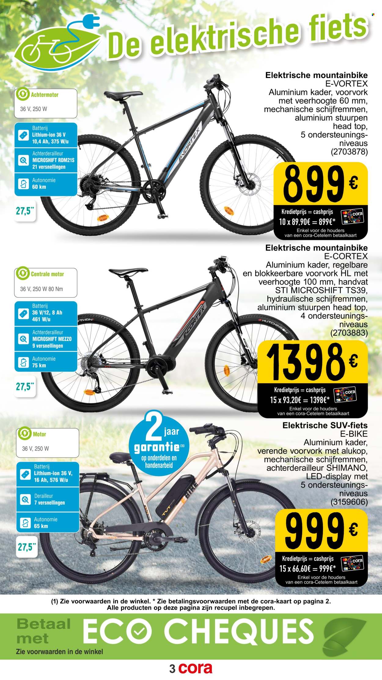 thumbnail - Cora-aanbieding - 05/03/2024 - 30/09/2024 -  producten in de aanbieding - HEAD, Shimano, top, mountainbike, fiets, led lamp. Pagina 3.