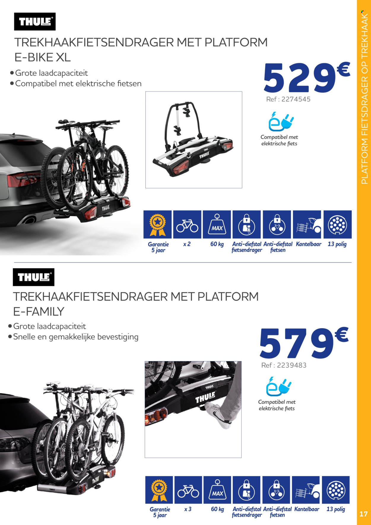 thumbnail - Auto5-aanbieding - 15/03/2024 - 04/06/2024 -  producten in de aanbieding - elektrische fiets, fiets. Pagina 17.