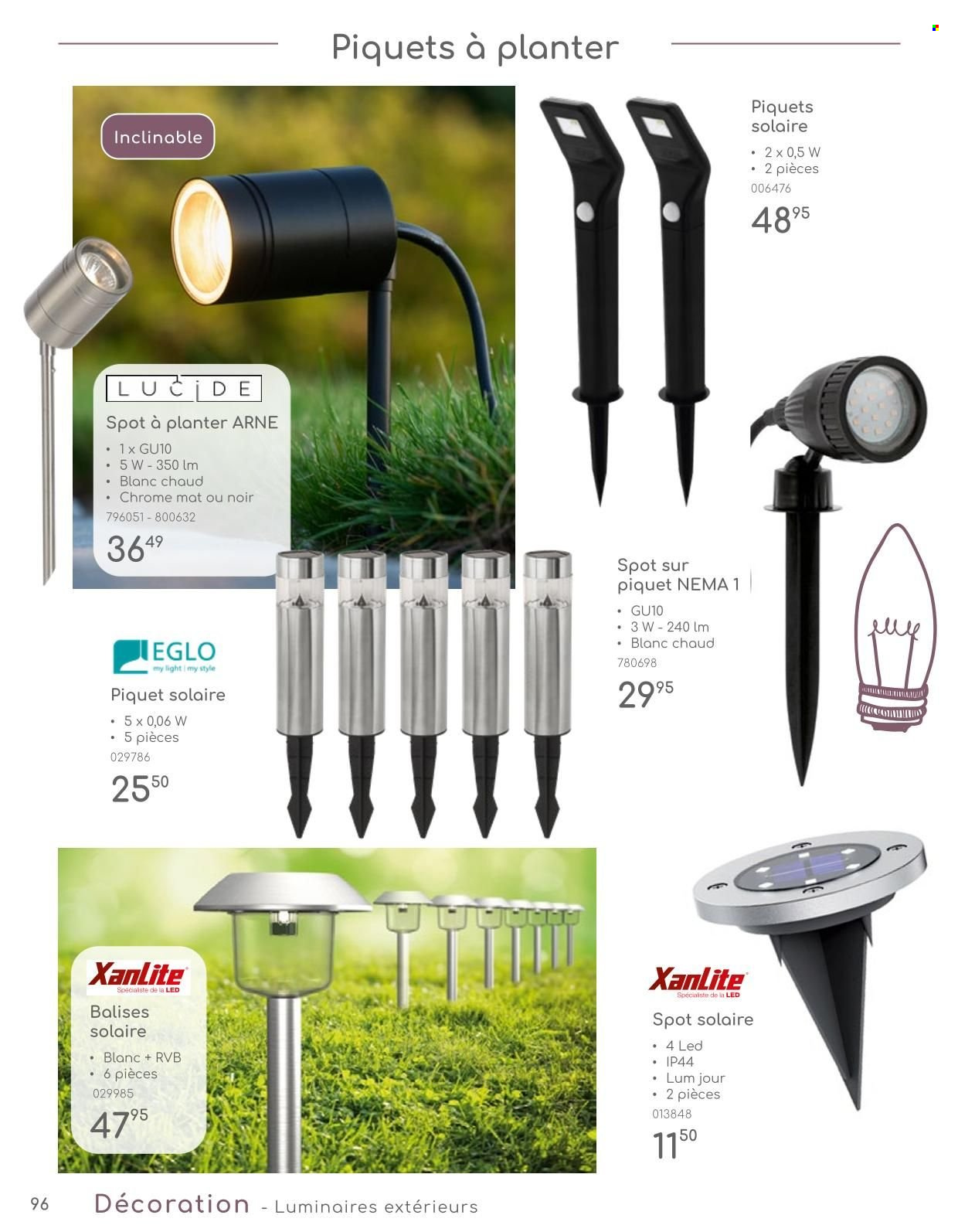 thumbnail - Mr. Bricolage-aanbieding -  producten in de aanbieding - led spot, led lamp, mat. Pagina 96.