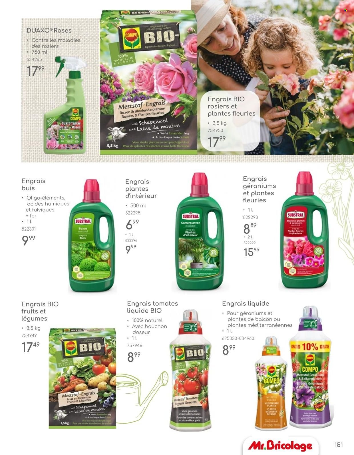 thumbnail - Mr. Bricolage-aanbieding -  producten in de aanbieding - kamerplante, planten, bloemen, rozen. Pagina 151.