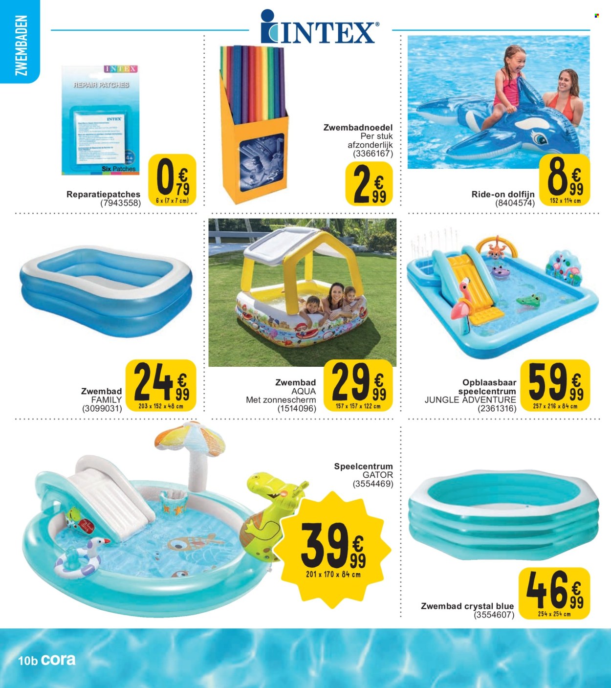 thumbnail - Cora-aanbieding - 23/04/2024 - 06/05/2024 -  producten in de aanbieding - opblaasbare, zwembad. Pagina 10.