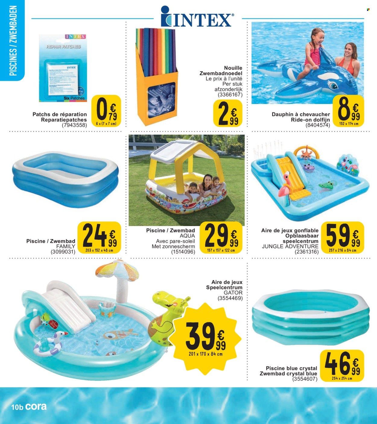 thumbnail - Cora-aanbieding - 23/04/2024 - 06/05/2024 -  producten in de aanbieding - opblaasbare, zwembad. Pagina 10.