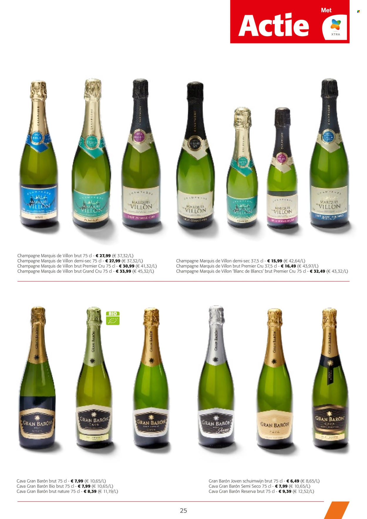 thumbnail - Colruyt-aanbieding - 24/04/2024 - 07/05/2024 -  producten in de aanbieding - alcohol, champagne, Cava. Pagina 25.