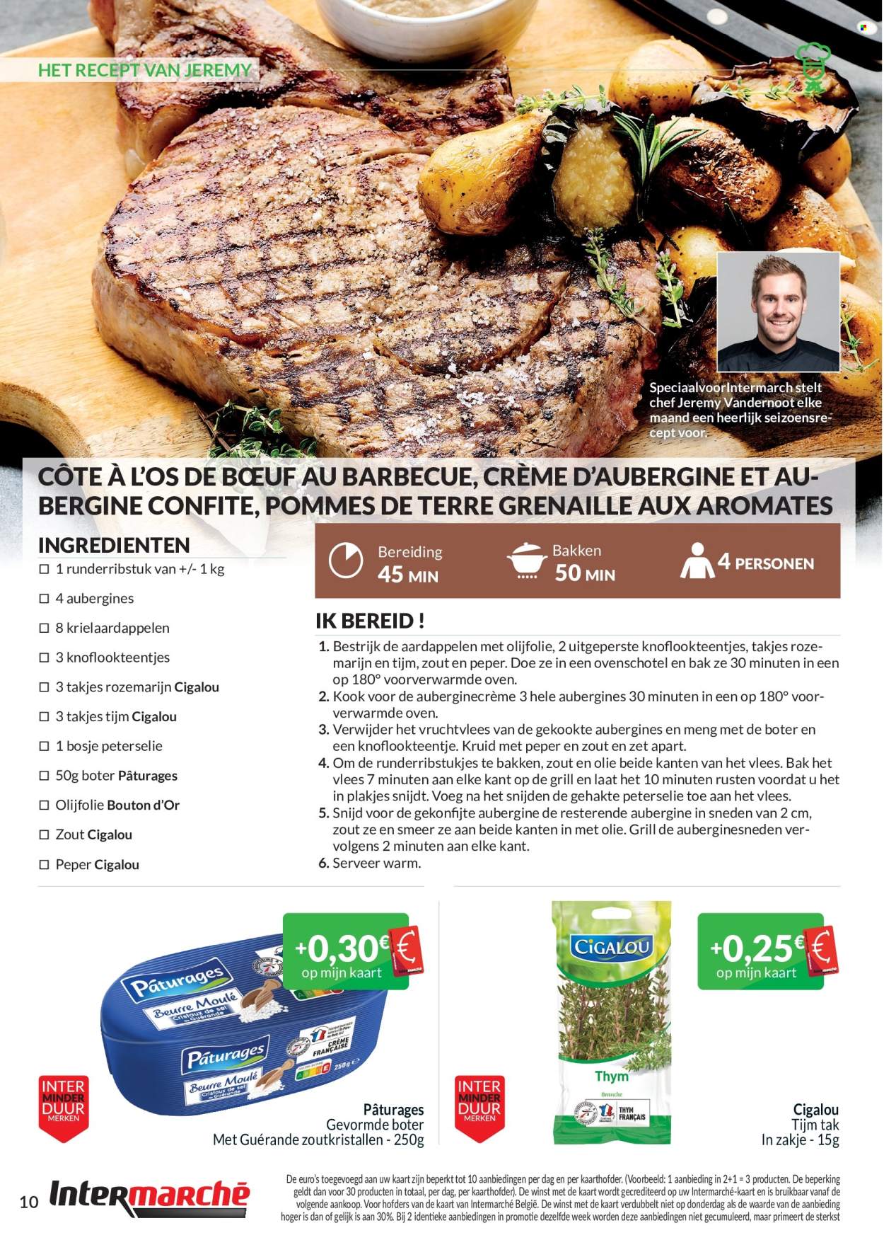 thumbnail - Intermarché-aanbieding - 01/05/2024 - 31/05/2024 -  producten in de aanbieding - aardappelen, aubergine, ovenschotel, kant en klaar maaltijden, BBQ. Pagina 10.