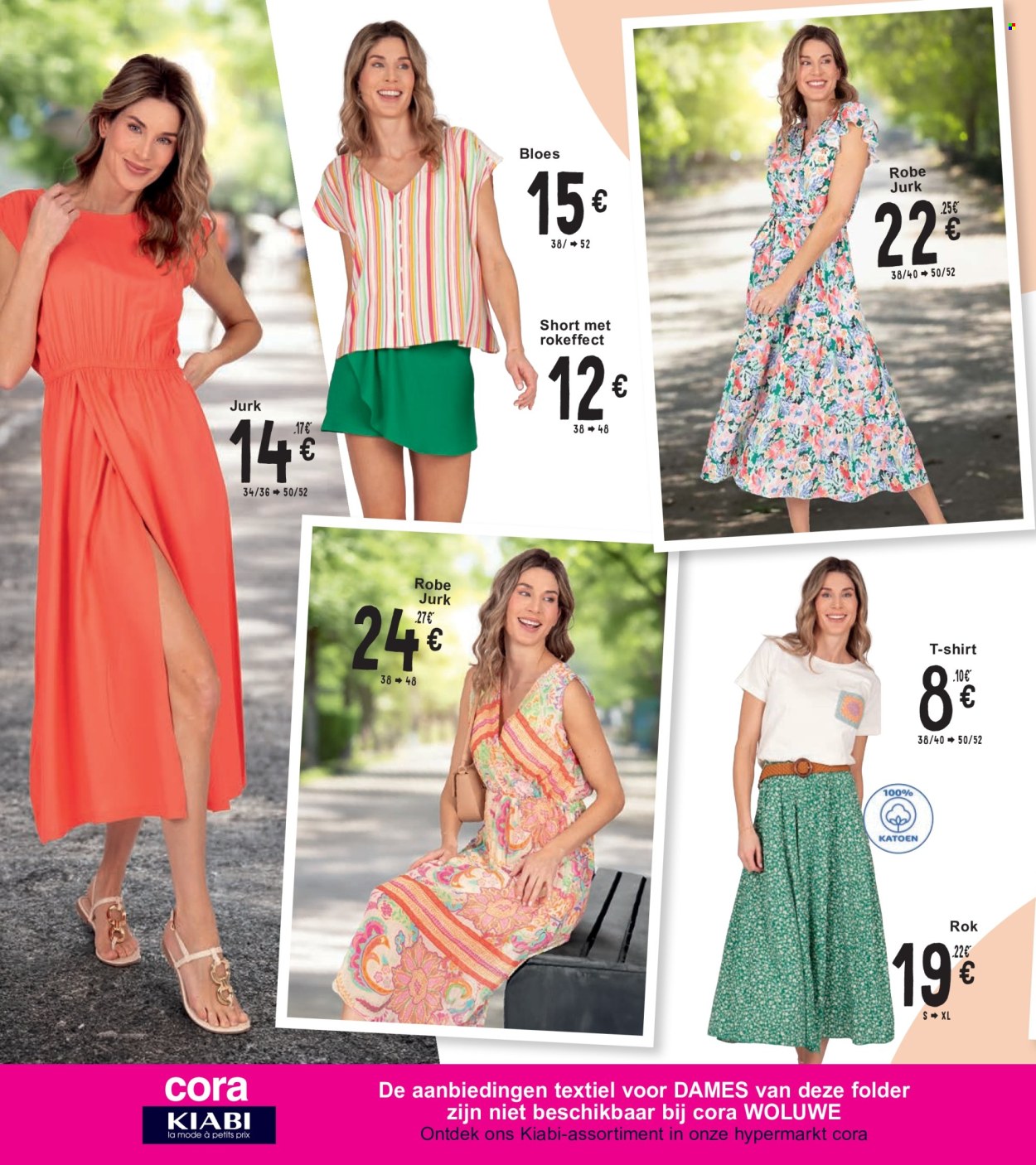 thumbnail - Cora-aanbieding - 30/04/2024 - 13/05/2024 -  producten in de aanbieding - short, jurk, rok. Pagina 6.