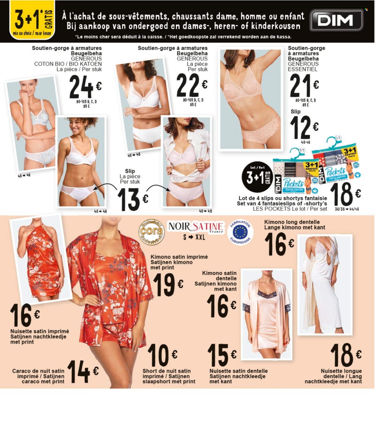 thumbnail - Cora-aanbieding - 30/04/2024 - 13/05/2024 -  producten in de aanbieding - short, ondergoed, slip. Pagina 8.