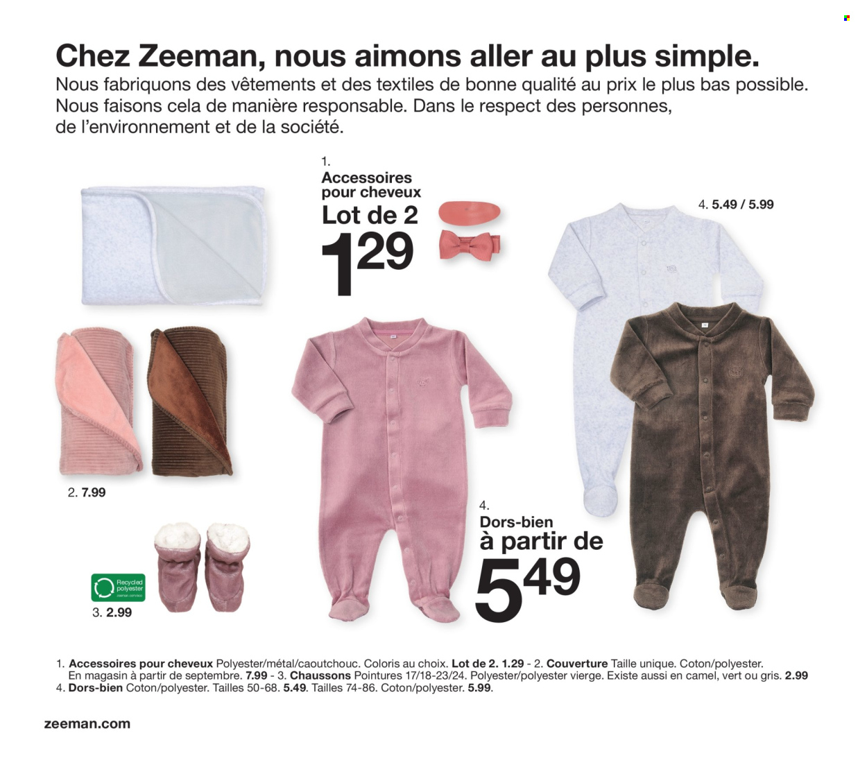 Zeeman-aanbieding - 26/07/2024 - 31/12/2024. Pagina 1