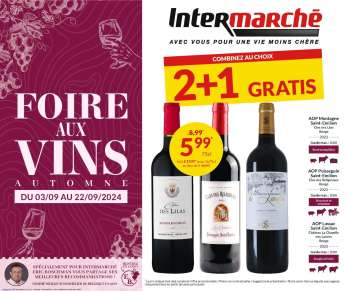 Intermarché-aanbieding - 03/09/2024 - 22/09/2024.