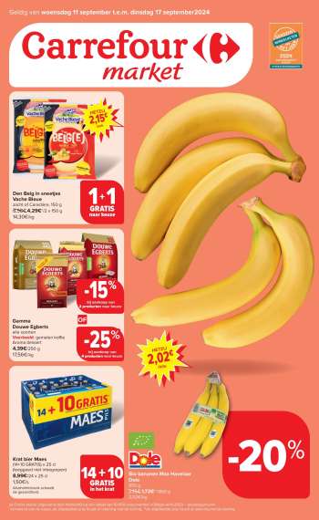 Carrefour market-aanbieding - 11/09/2024 - 17/09/2024.