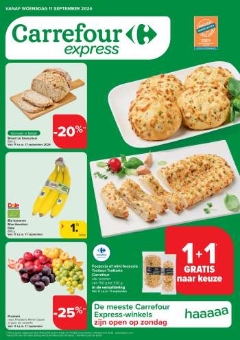 Carrefour express-aanbieding - 11/09/2024 - 17/09/2024.