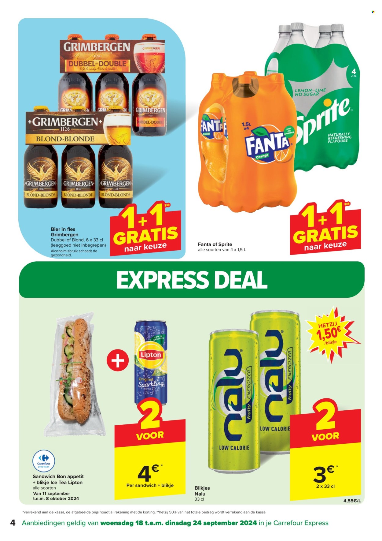 Carrefour express-aanbieding - 18/09/2024 - 24/09/2024. Pagina 4