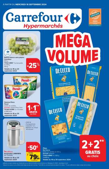 Carrefour hypermarkt-aanbieding - 18/09/2024 - 30/09/2024.