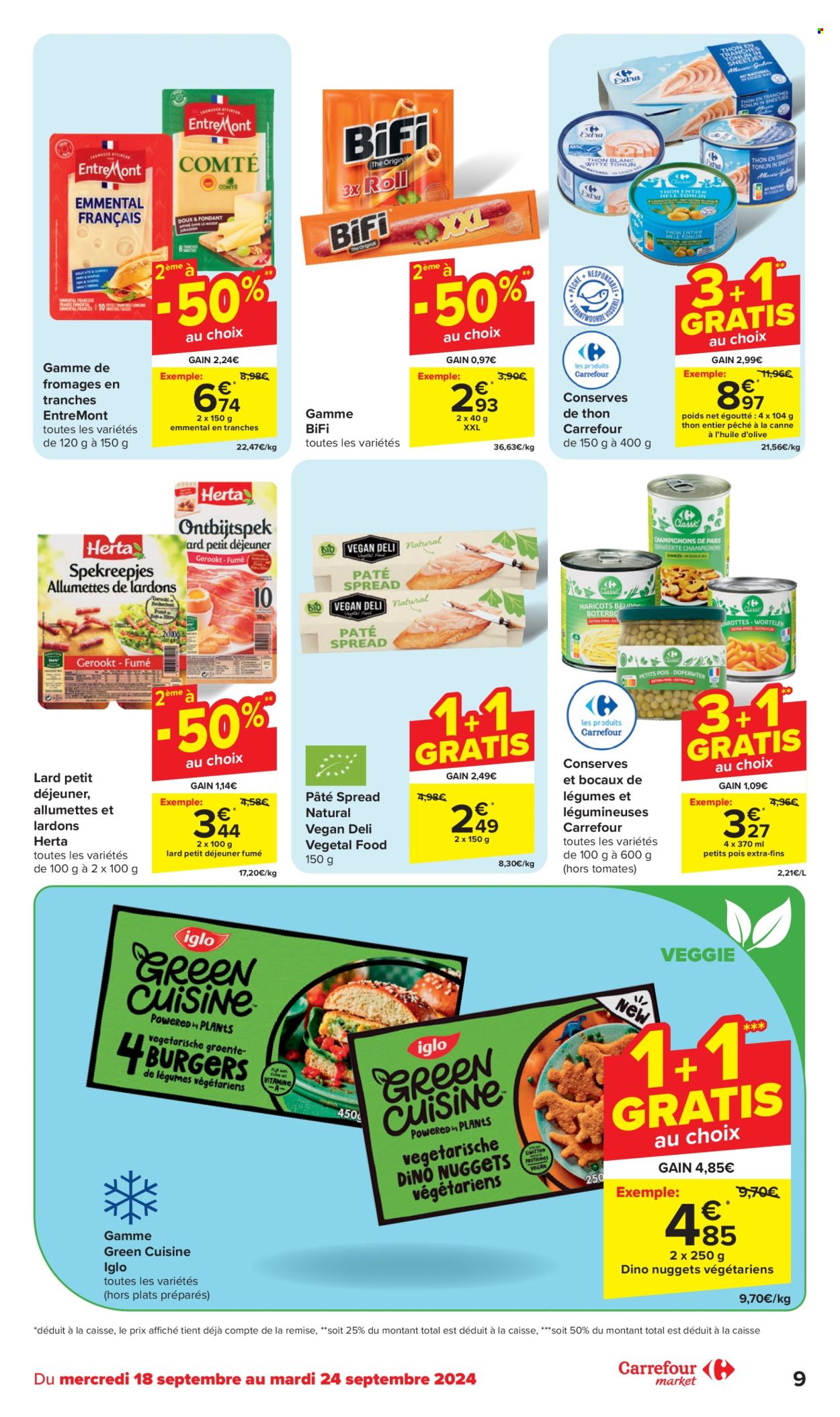 Carrefour market-aanbieding - 18/09/2024 - 24/09/2024. Pagina 9