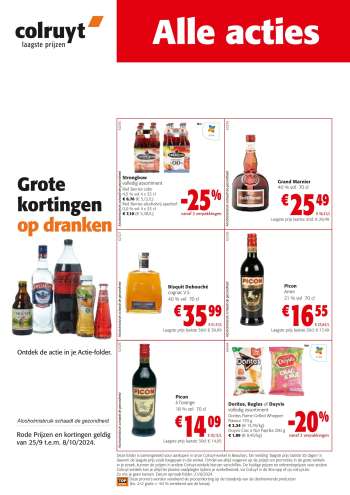 Colruyt-aanbieding - 25/09/2024 - 08/10/2024.