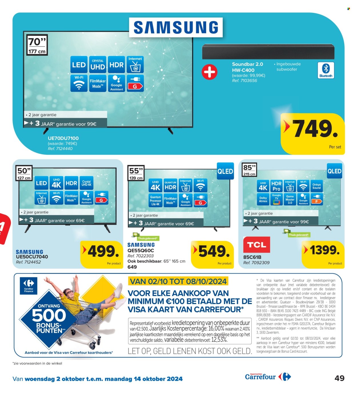 Carrefour hypermarkt-aanbieding - 02/10/2024 - 14/10/2024. Pagina 49