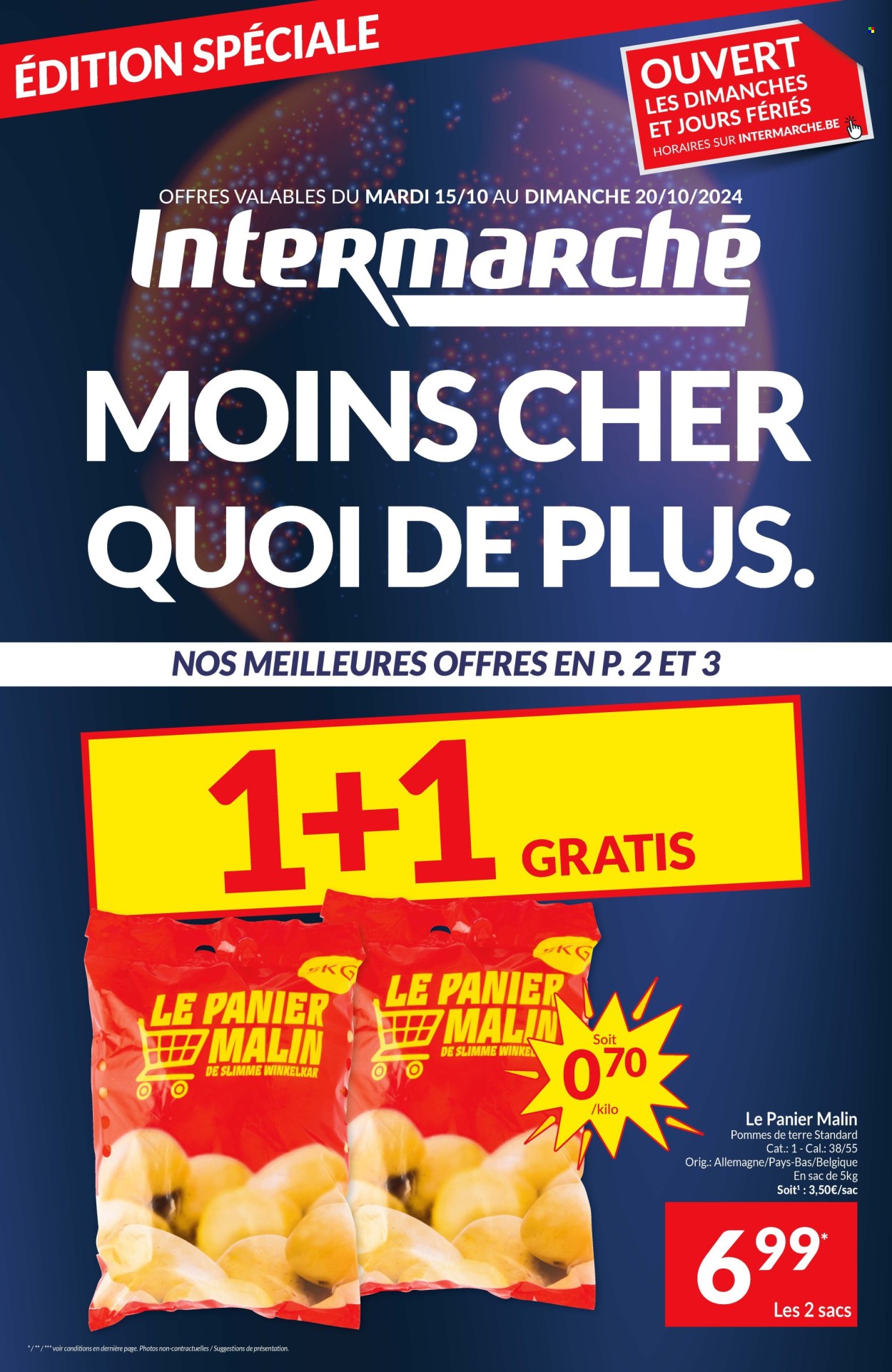 Intermarché-aanbieding - 15/10/2024 - 20/10/2024. Pagina 1