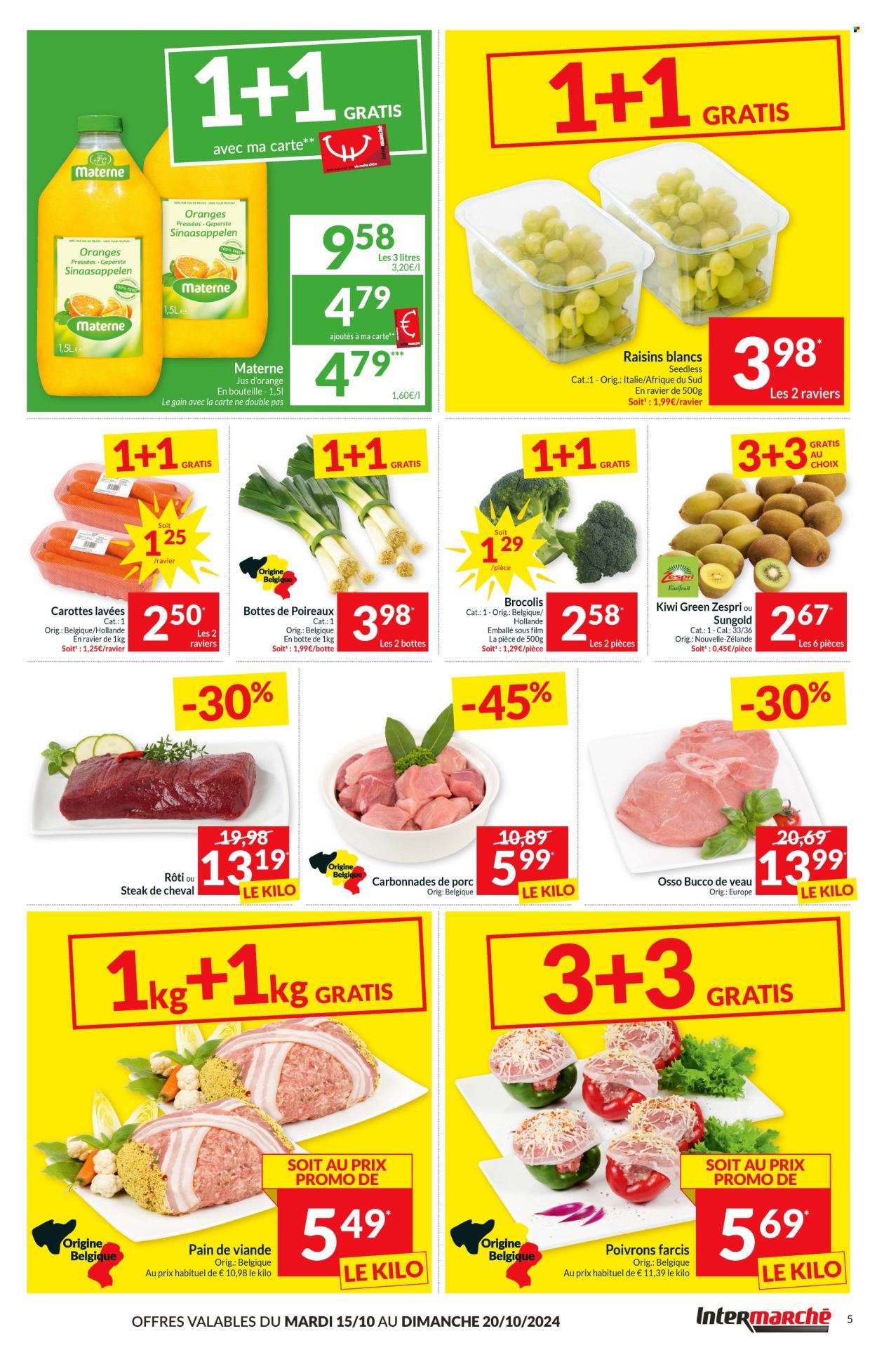 Intermarché-aanbieding - 15/10/2024 - 20/10/2024. Pagina 5