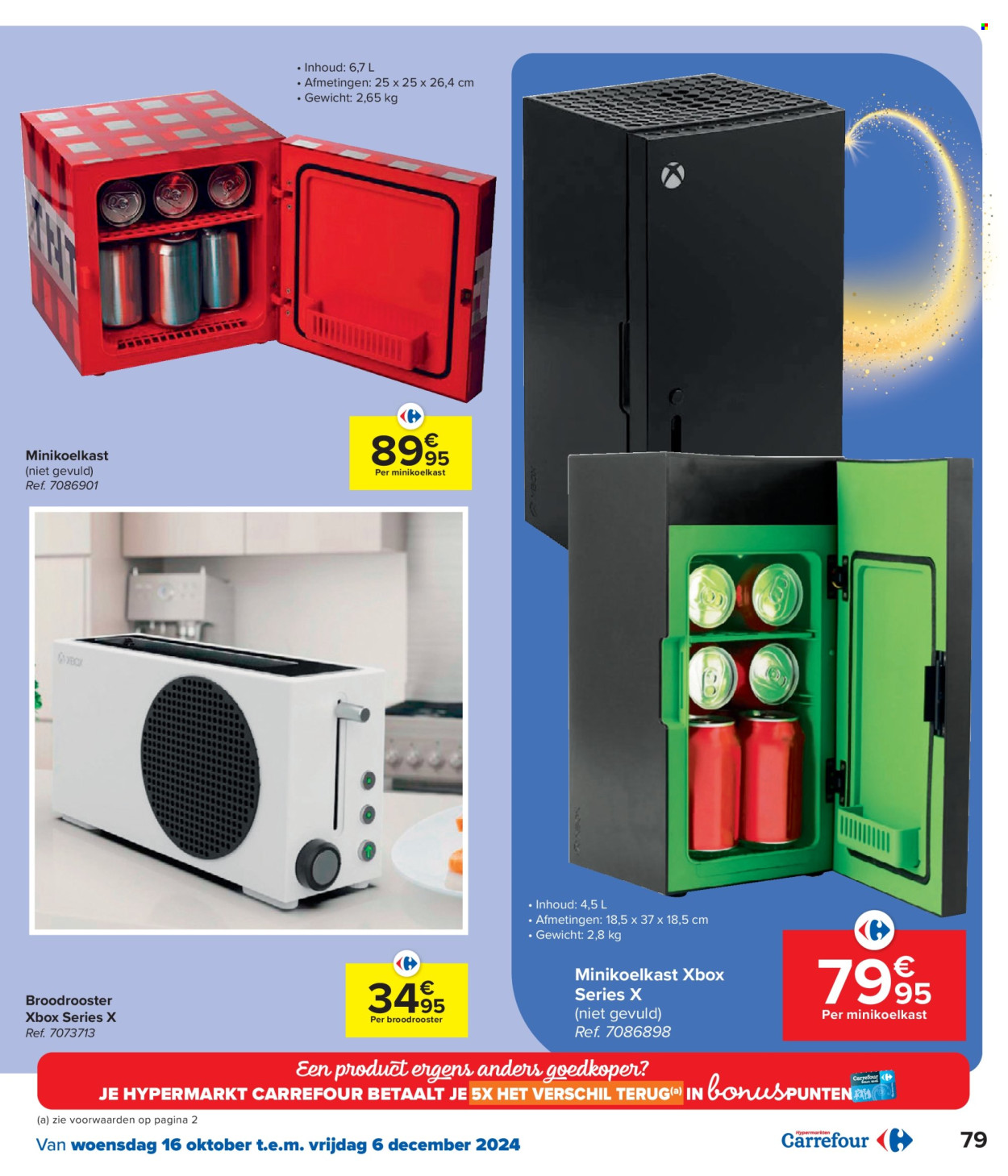 Carrefour hypermarkt-aanbieding - 16/10/2024 - 06/12/2024. Pagina 79