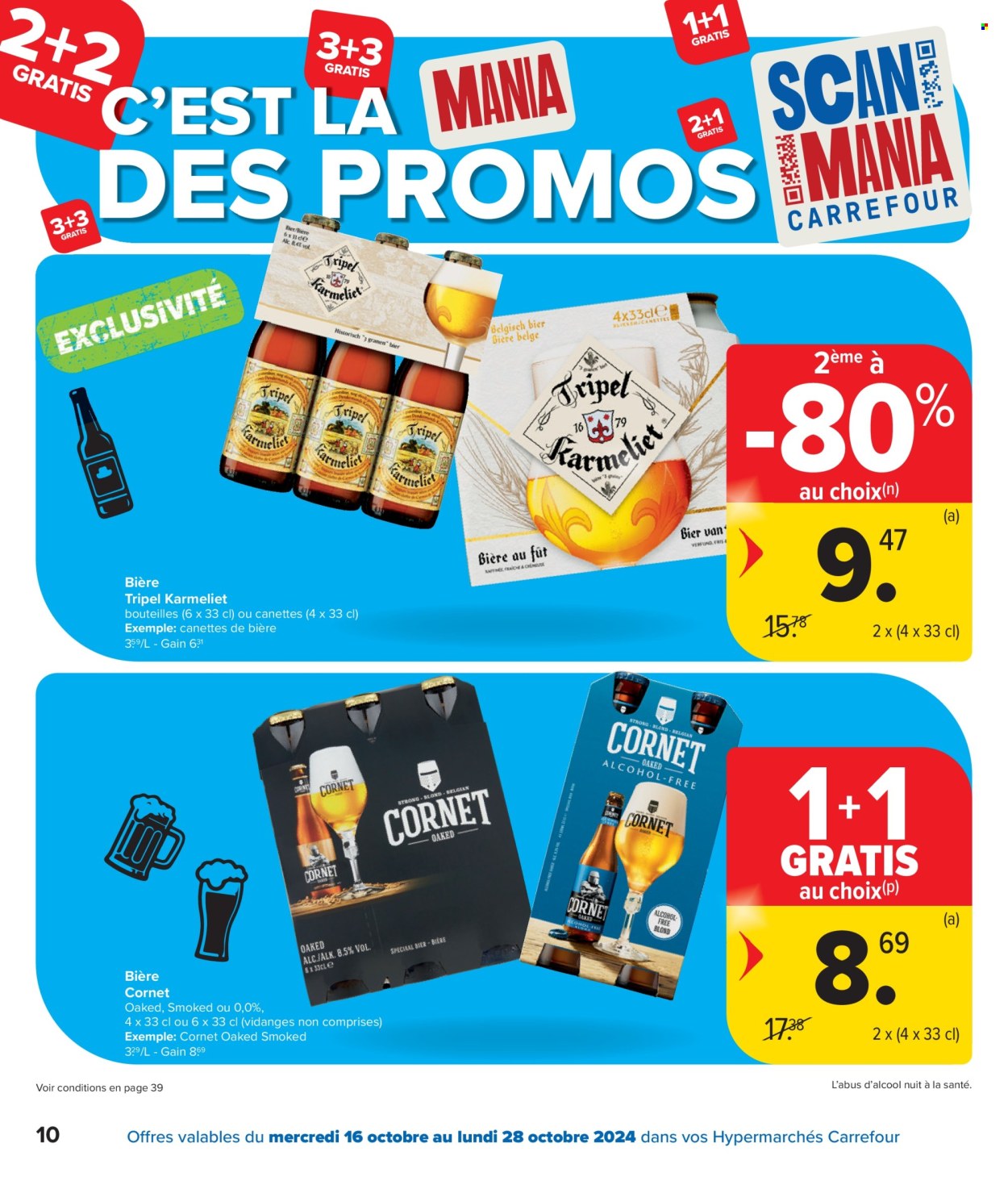 Carrefour hypermarkt-aanbieding - 16/10/2024 - 28/10/2024. Pagina 10