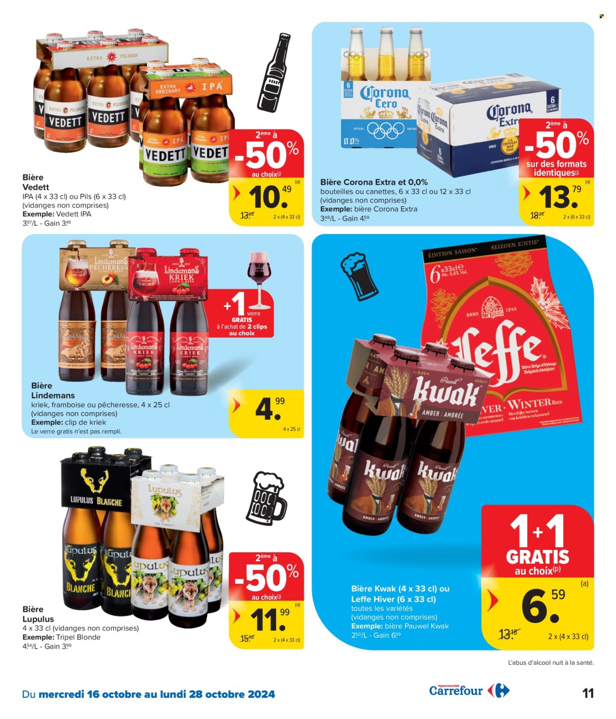 Carrefour hypermarkt-aanbieding - 16/10/2024 - 28/10/2024. Pagina 11