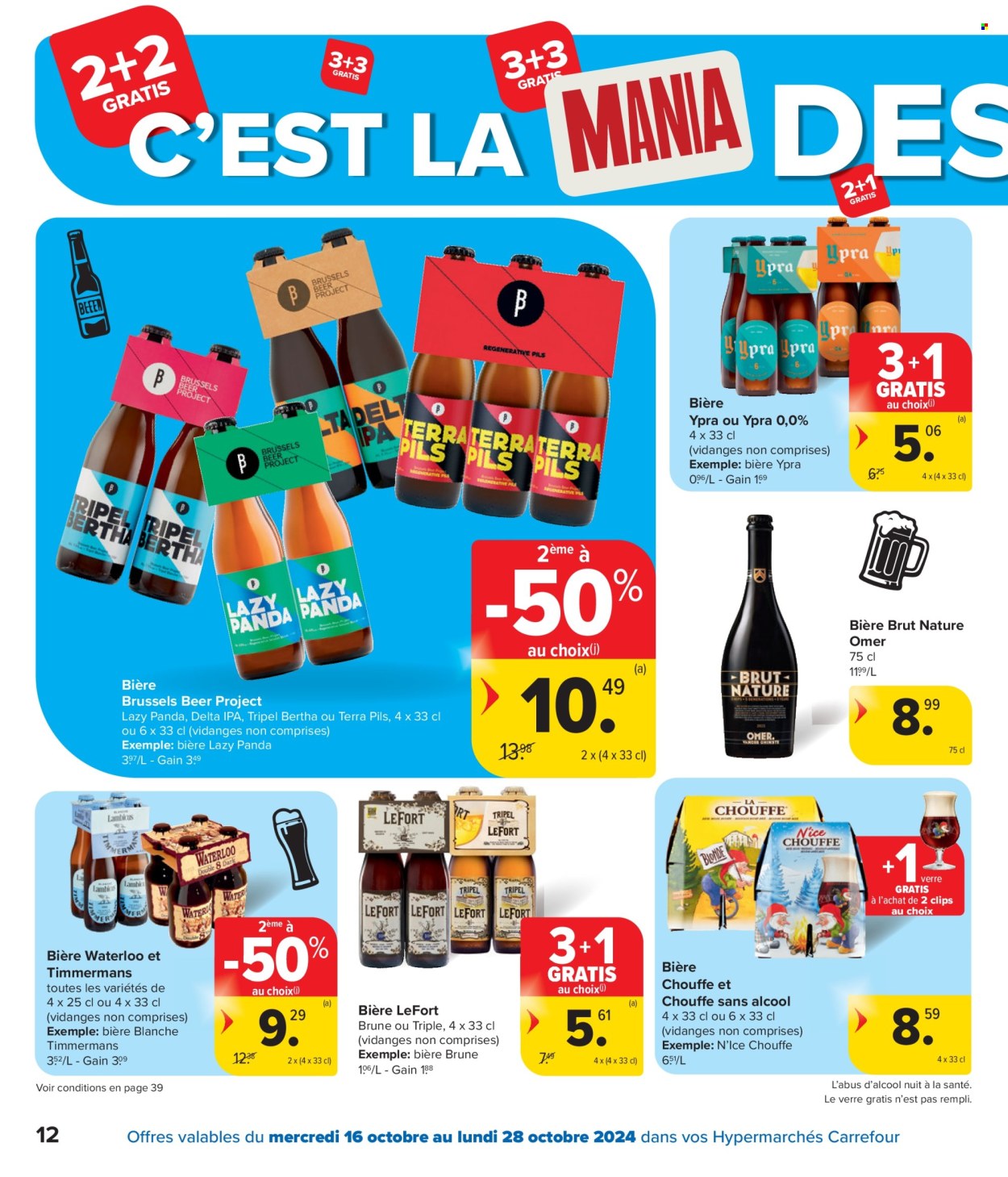 Carrefour hypermarkt-aanbieding - 16/10/2024 - 28/10/2024. Pagina 12