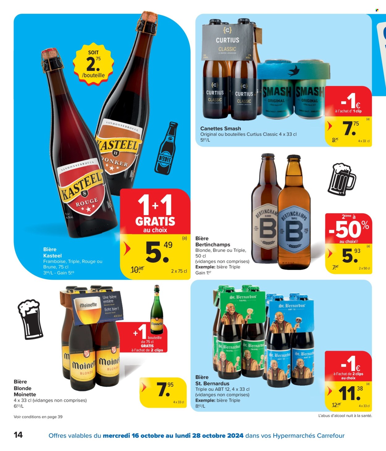 Carrefour hypermarkt-aanbieding - 16/10/2024 - 28/10/2024. Pagina 14