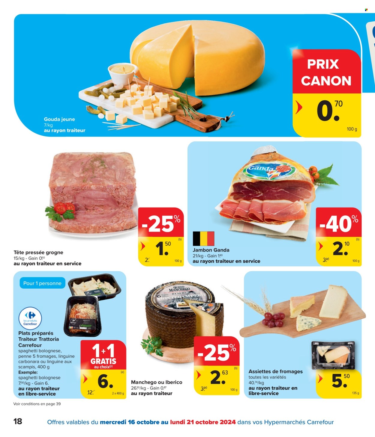 Carrefour hypermarkt-aanbieding - 16/10/2024 - 28/10/2024. Pagina 18