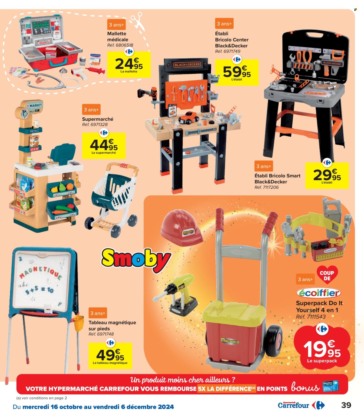 Carrefour hypermarkt-aanbieding - 16/10/2024 - 06/12/2024. Pagina 39