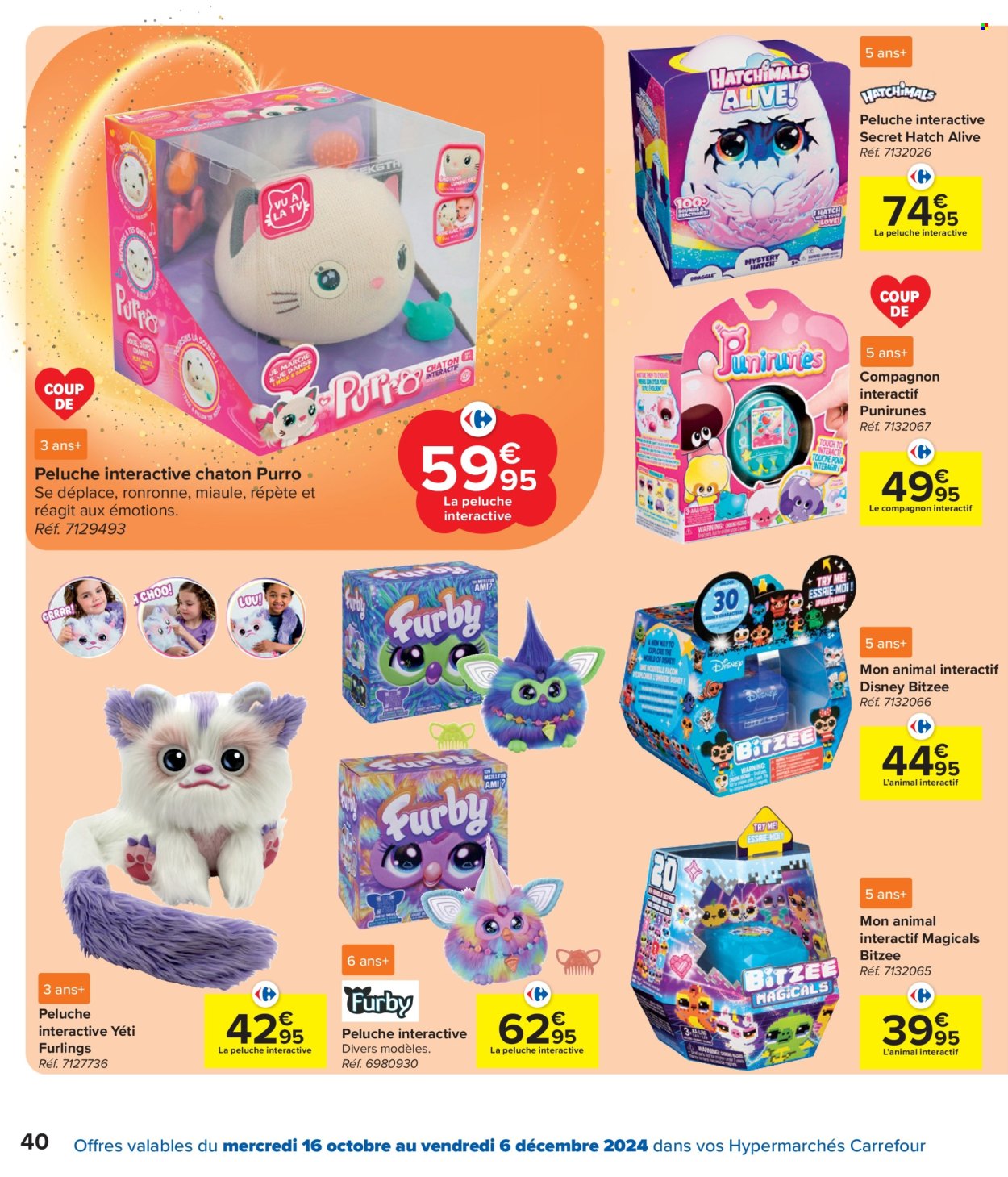 Carrefour hypermarkt-aanbieding - 16/10/2024 - 06/12/2024. Pagina 40