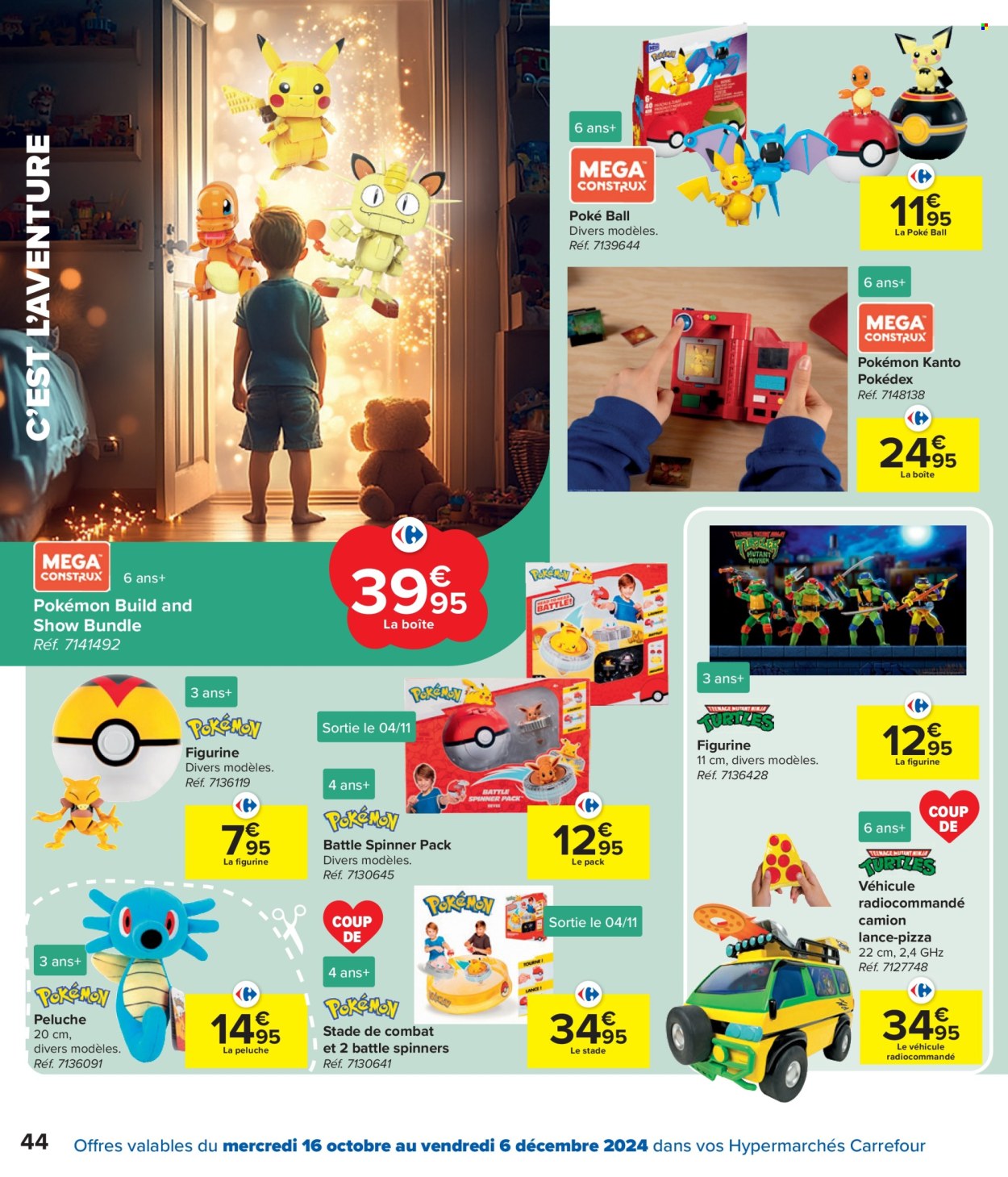 Carrefour hypermarkt-aanbieding - 16/10/2024 - 06/12/2024. Pagina 44