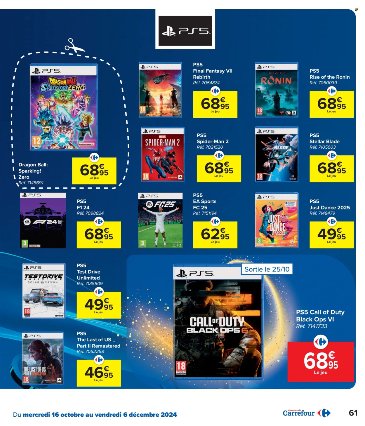 Carrefour hypermarkt-aanbieding - 16/10/2024 - 06/12/2024. Pagina 1