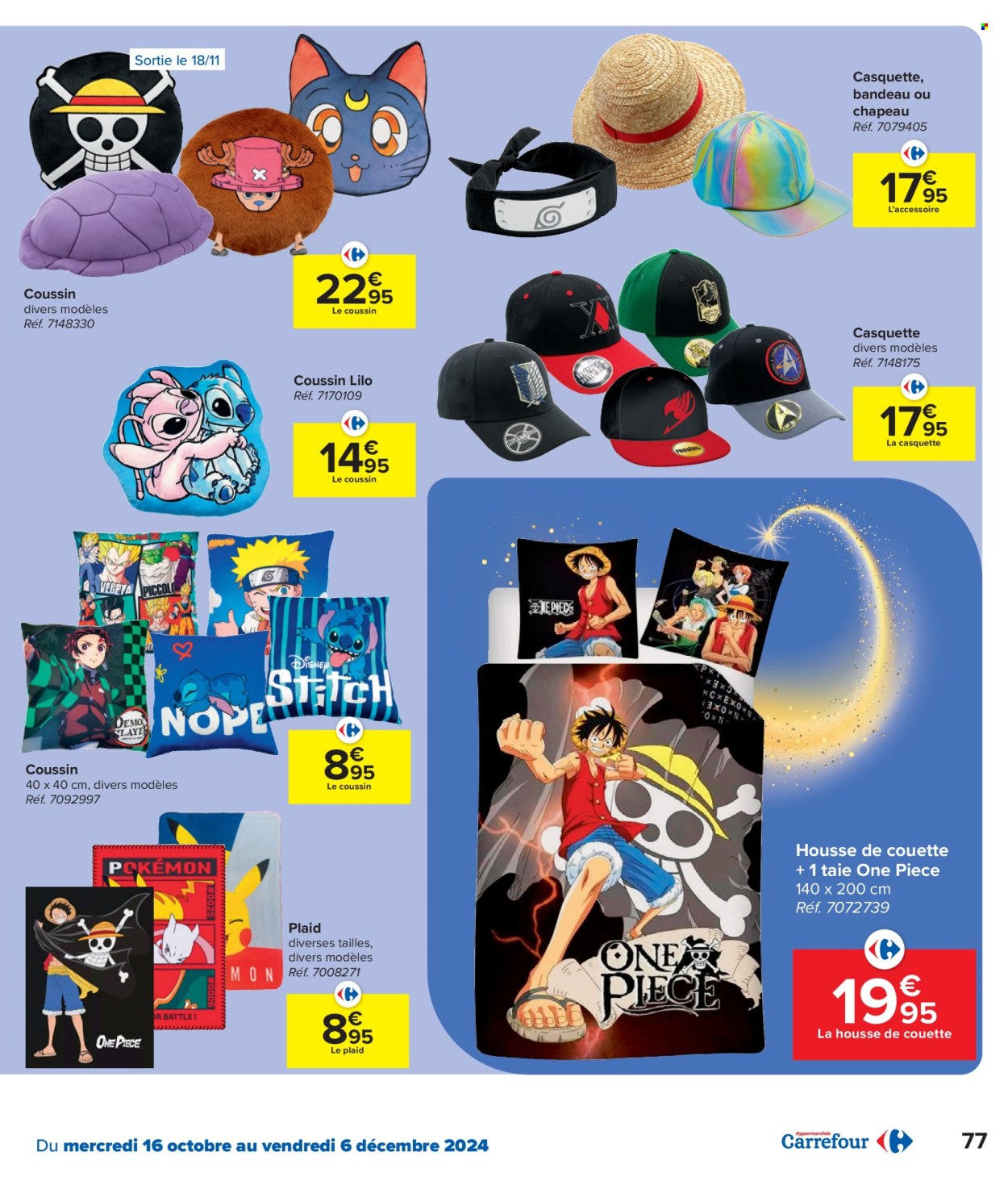 Carrefour hypermarkt-aanbieding - 16/10/2024 - 06/12/2024. Pagina 1