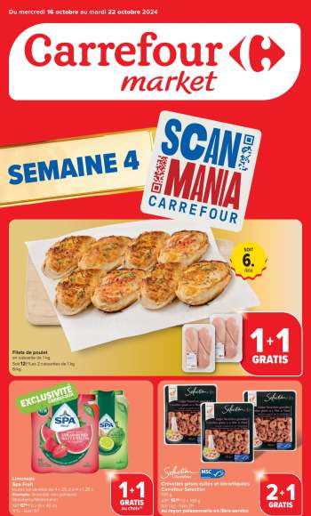 Carrefour market-aanbieding - 16/10/2024 - 22/10/2024.