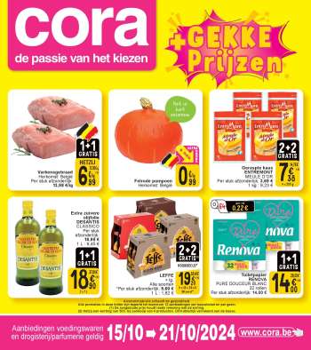 Cora-aanbieding - 15/10/2024 - 21/10/2024.