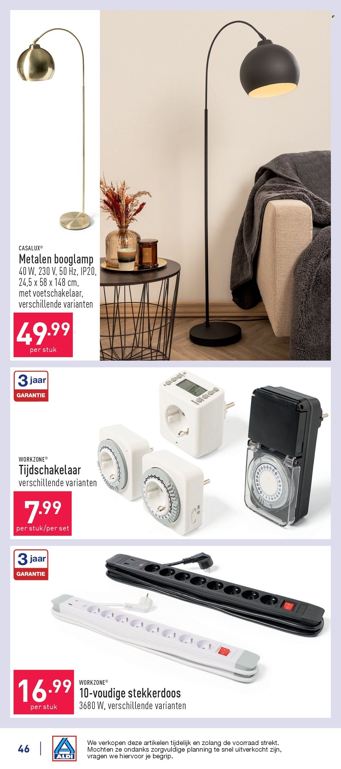 ALDI-aanbieding - 21/10/2024 - 26/10/2024. Pagina 46